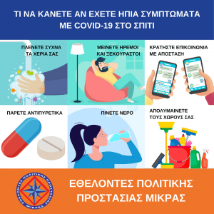 COVID-19 οδηγίες για το σπίτι